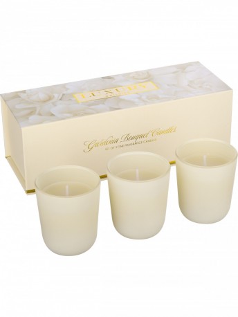 Set of 3 Candles - Gardenia